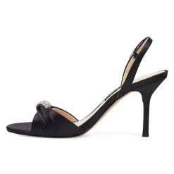 Nine West Ondrea Open Toe Slingback Sandals Heels
