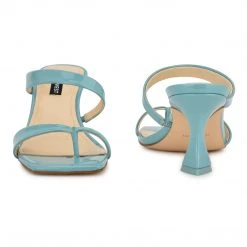 Nine West Color Pop Padma Heeled Slide Sandals