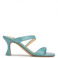 Nine West Color Pop Padma Heeled Slide Sandals