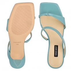 Nine West Color Pop Padma Heeled Slide Sandals