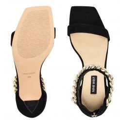 Nine West Heel Appeal Palace Ankle Strap Heel Sandals