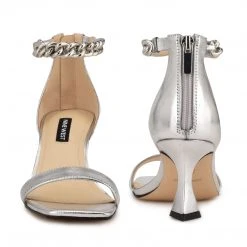 Nine West Heel Appeal Palace Ankle Strap Heel Sandals