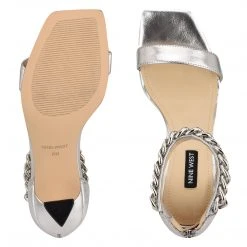 Nine West Heel Appeal Palace Ankle Strap Heel Sandals