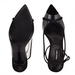 Nine West In The Clear Parise Ankle Strap Sandals 6 Nine West In The Clear Parise Ankle Strap Sandals