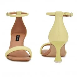 Nine West Paxx Ankle Strap Sandals Color Pop