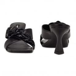 Nine West Paytin Heeled Slide Sandals Heel Appeal