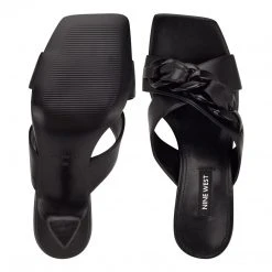 Nine West Paytin Heeled Slide Sandals Heel Appeal