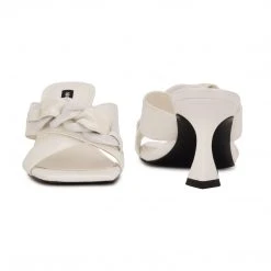 Nine West Paytin Heeled Slide Sandals