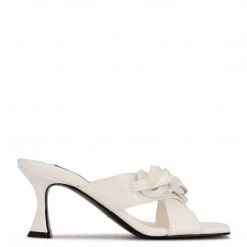 Nine West Paytin Heeled Slide Sandals