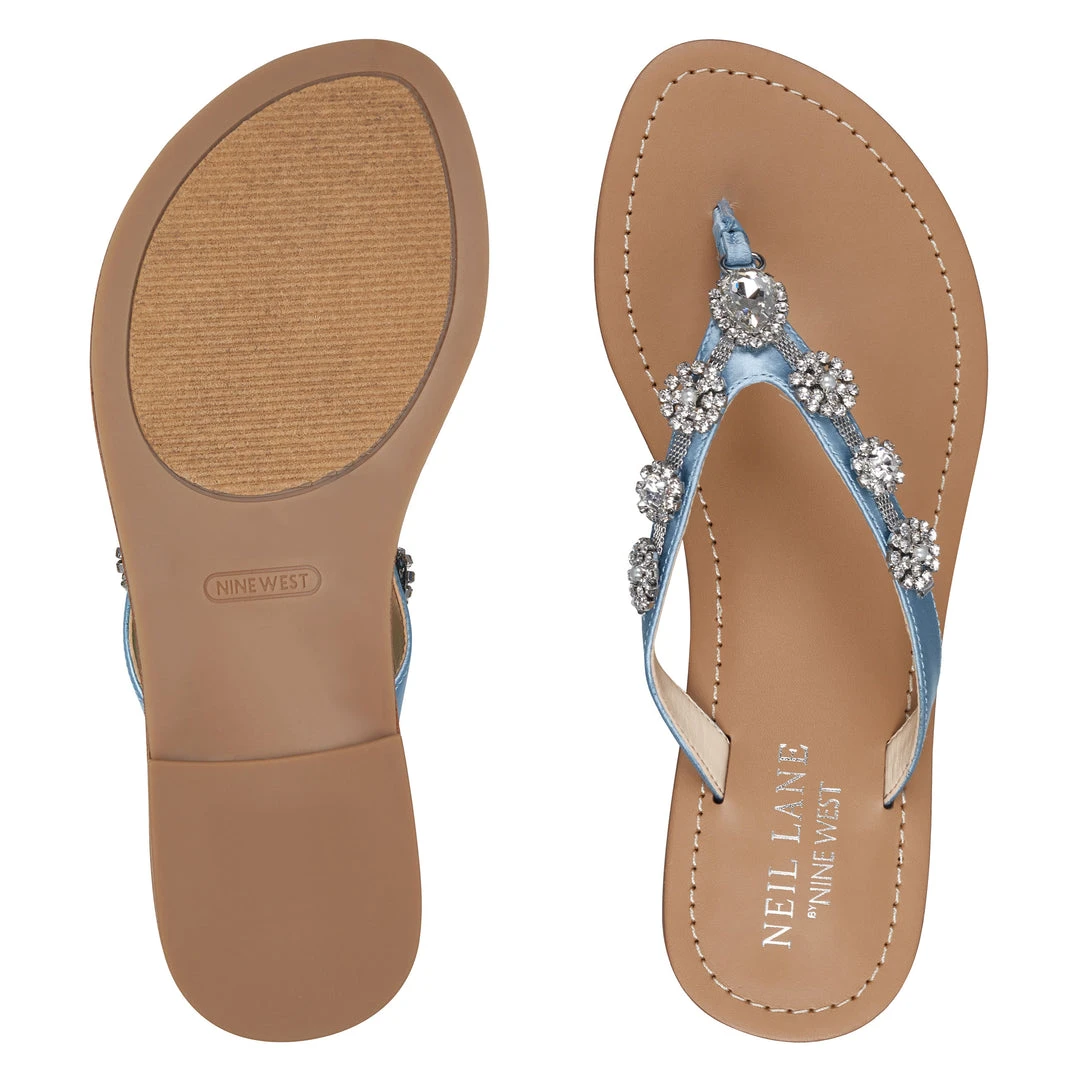 Nine West Perfect Flat Slide Sandals 8 Nine West Perfect Flat Slide Sandals