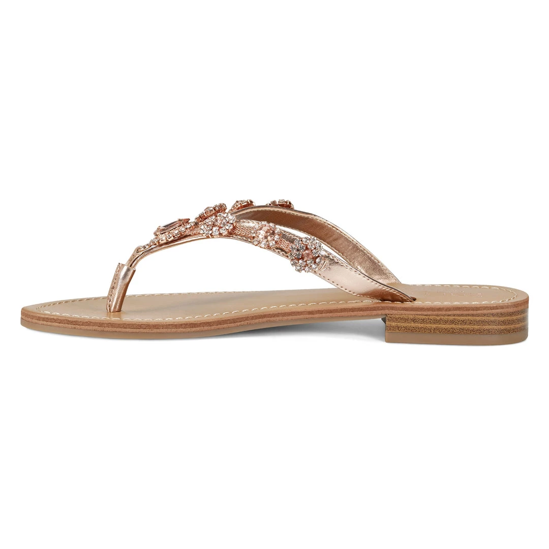 Nine West Perfect Flat Slide Sandals 6 Nine West Perfect Flat Slide Sandals