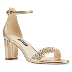 Nine West Metallic Mindset Perla Dress Sandal