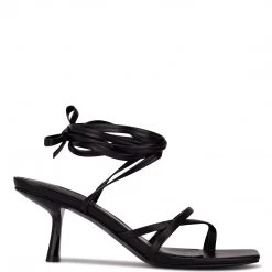 Nine West Pina Ankle Wrap Heeled Sandals