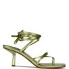 Nine West Lace It Up Pina Ankle Wrap Heeled Sandals
