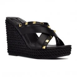 Nine West Pipa Espadrille Wedge Sandals New