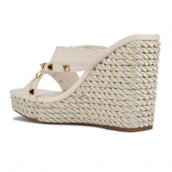 Nine West Pipa Espadrille Wedge Sandals New