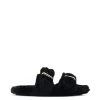 Nine West Plush Cozy Flat Slide Sandals