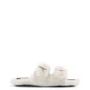 Nine West Plush Cozy Flat Slide Sandals