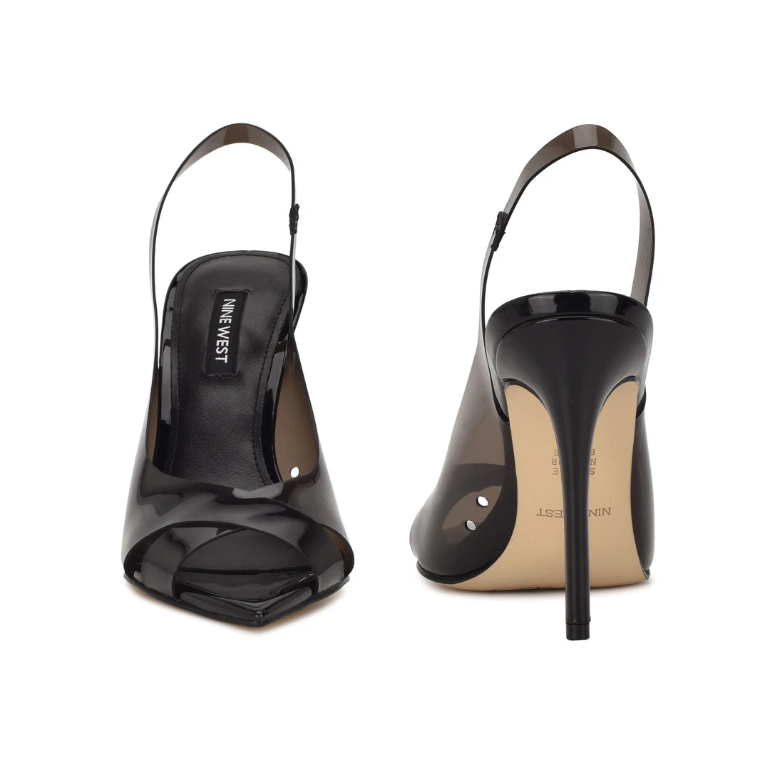 Nine West Polka Slingback Heeled Sandals Nine West Polka Slingback Heeled Sandals