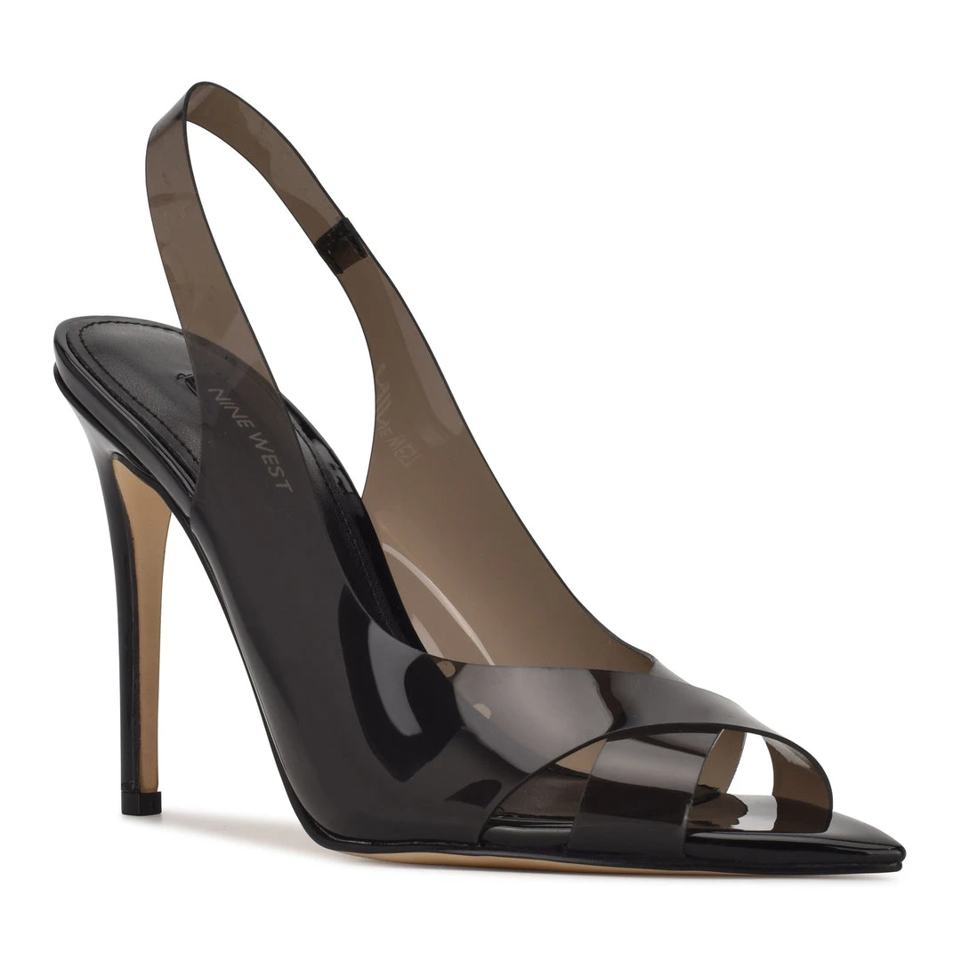 Nine West Polka Slingback Heeled Sandals Nine West Polka Slingback Heeled Sandals