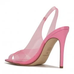 Nine West Polka Slingback Heeled Sandals Color Pop