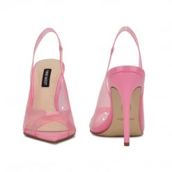 Nine West Polka Slingback Heeled Sandals Color Pop