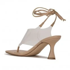 Nine West Lace It Up Popi Ankle Wrap Heeled Sandals