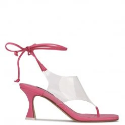 Nine West Popi Ankle Wrap Heeled Sandals