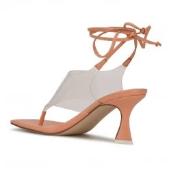 Nine West Popi Ankle Wrap Heeled Sandals Lace It Up 9 Nine West Popi Ankle Wrap Heeled Sandals Lace It Up