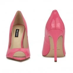Nine West Prizz Open Toe Pumps