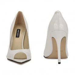 Nine West Prizz Open Toe Pumps