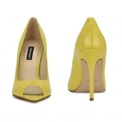 Nine West Prizz Open Toe Pumps