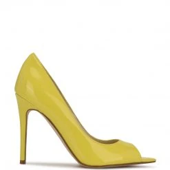 Nine West Prizz Open Toe Pumps
