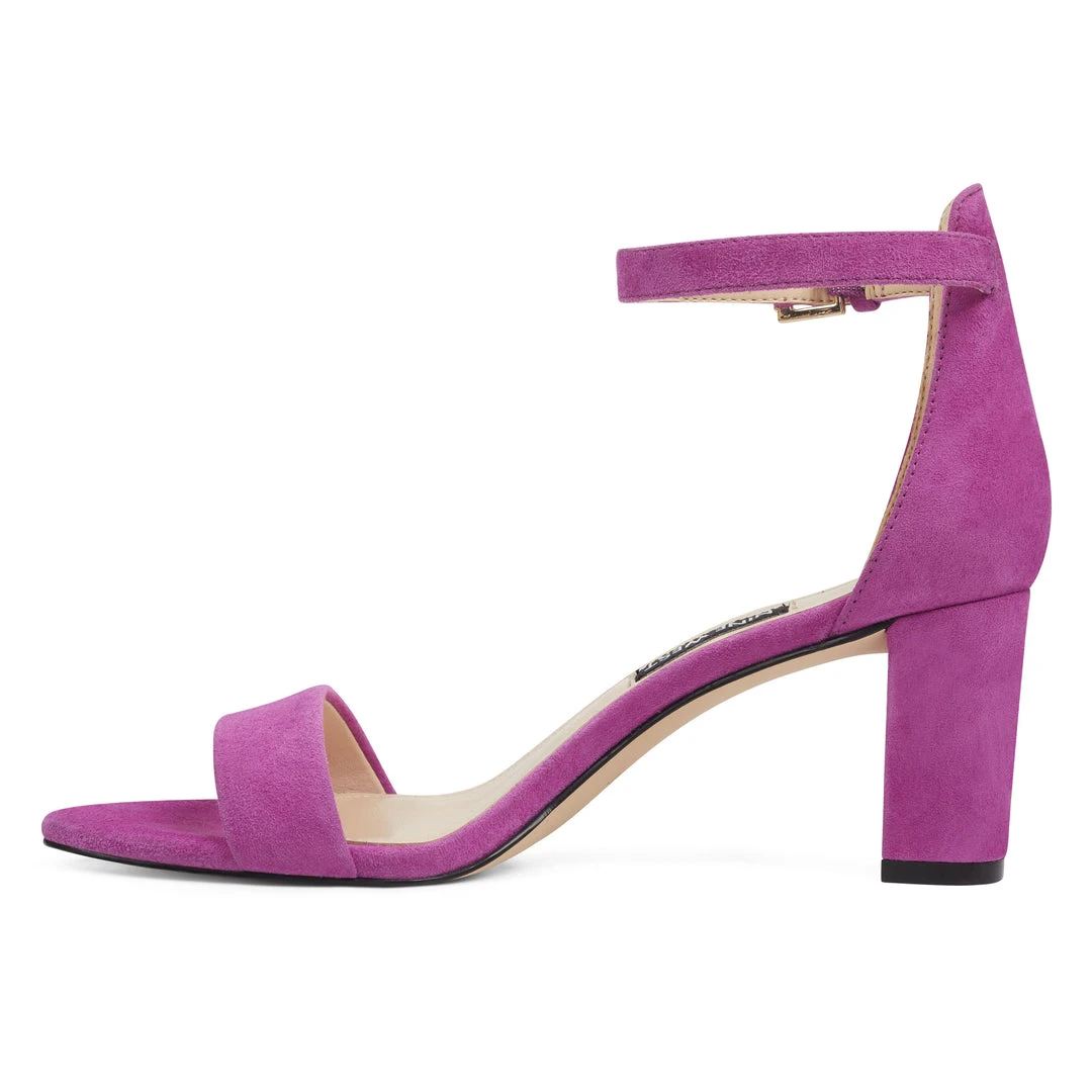 Nine West Pruce Ankle Strap Block Heel Sandals Nine West Pruce Ankle Strap Block Heel Sandals