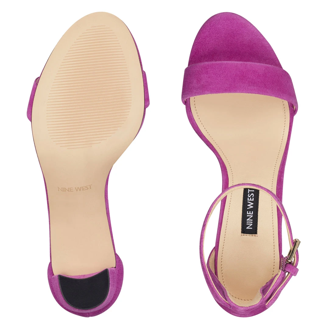 Nine West Pruce Ankle Strap Block Heel Sandals Nine West Pruce Ankle Strap Block Heel Sandals