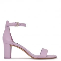 Nine West Y2K Revival Pruce Ankle Strap Block Heel Sandals