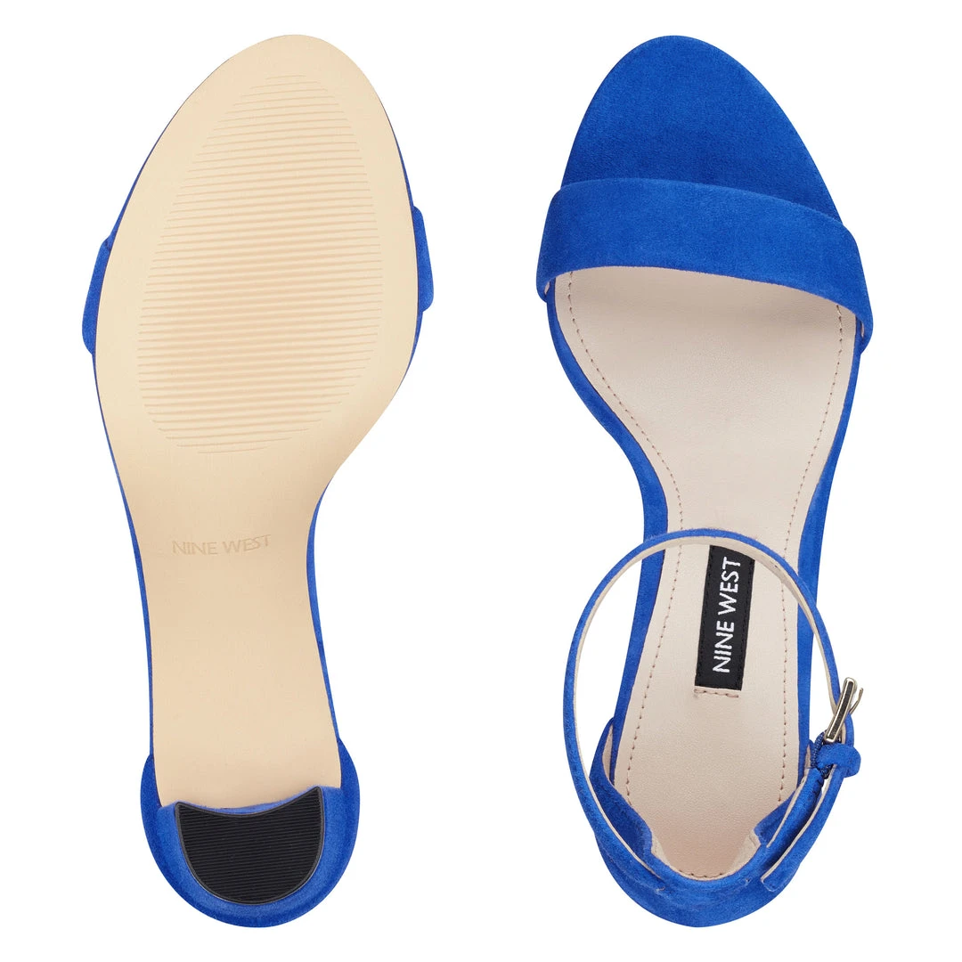 Nine West Pruce Ankle Strap Block Heel Sandals Heels Nine West Pruce Ankle Strap Block Heel Sandals Heels