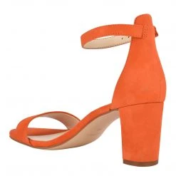 Nine West Pruce Ankle Strap Block Heel Sandals