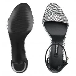 Nine West Pruce Ankle Strap Block Heel Sandals