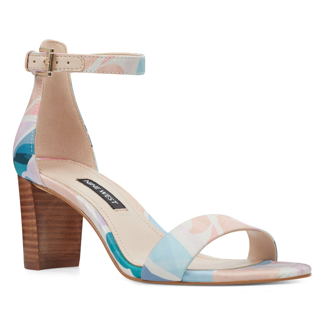 Nine West Pruce Ankle Strap Block Heel Sandals 4 Nine West Pruce Ankle Strap Block Heel Sandals