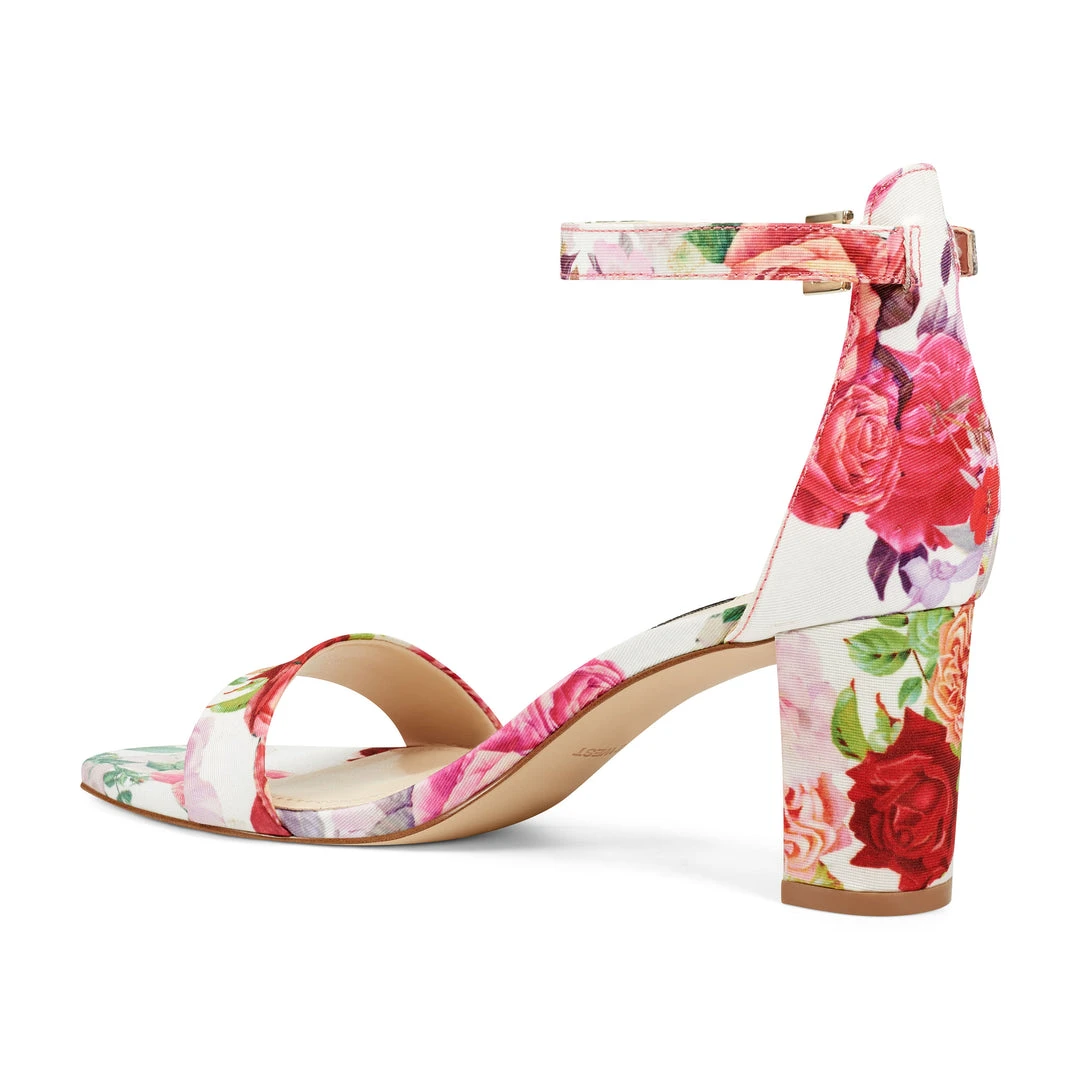 Nine West Pruce Ankle Strap Block Heel Sandals Heels Nine West Pruce Ankle Strap Block Heel Sandals Heels