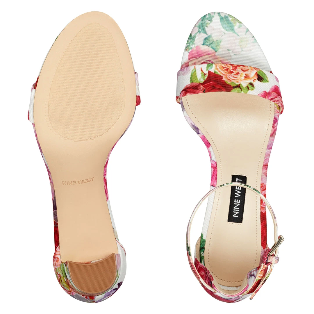 Nine West Pruce Ankle Strap Block Heel Sandals Heels Nine West Pruce Ankle Strap Block Heel Sandals Heels