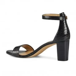Nine West Pruce Ankle Strap Block Heel Sandals