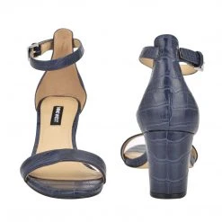 Nine West Pruce Ankle Strap Block Heel Sandals Color Pop 6 Nine West Pruce Ankle Strap Block Heel Sandals Color Pop