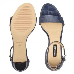 Nine West Pruce Ankle Strap Block Heel Sandals Color Pop 7 Nine West Pruce Ankle Strap Block Heel Sandals Color Pop