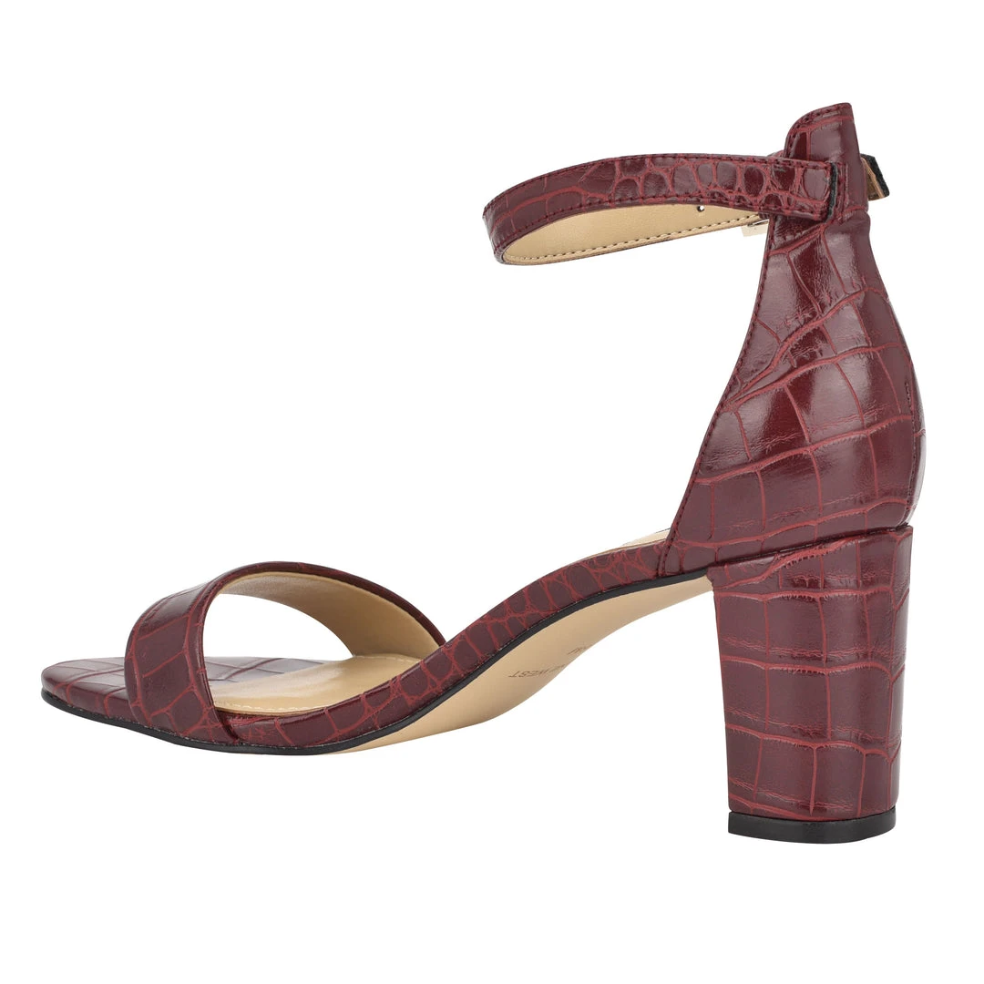 Nine West Color Pop Pruce Ankle Strap Block Heel Sandals Nine West Color Pop Pruce Ankle Strap Block Heel Sandals