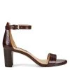 Nine West Pruce Ankle Strap Block Heel Sandals