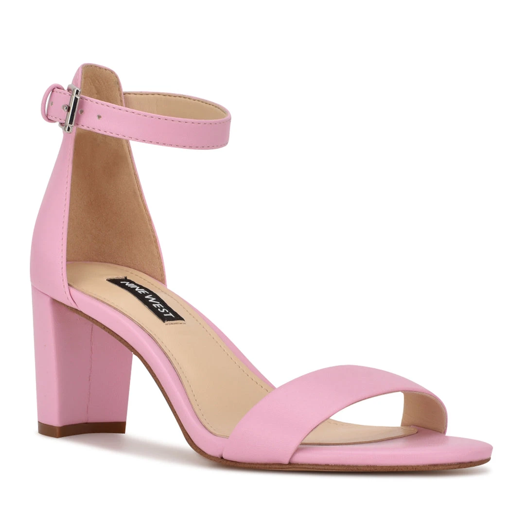 Nine West Pruce Ankle Strap Block Heel Sandals Heels Nine West Pruce Ankle Strap Block Heel Sandals Heels
