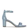 Nine West Pruce Ankle Strap Block Heel Sandals