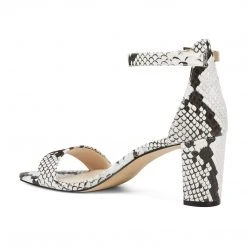 Nine West Pruce Ankle Strap Block Heel Sandals 4 Nine West Pruce Ankle Strap Block Heel Sandals